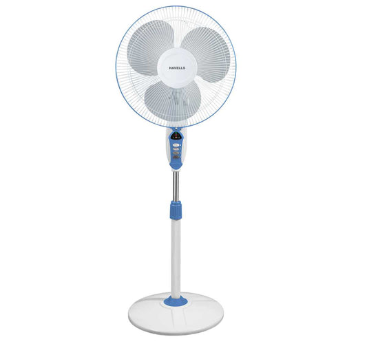 Havells Sprint LED Pedestal Fan Red 400 mm