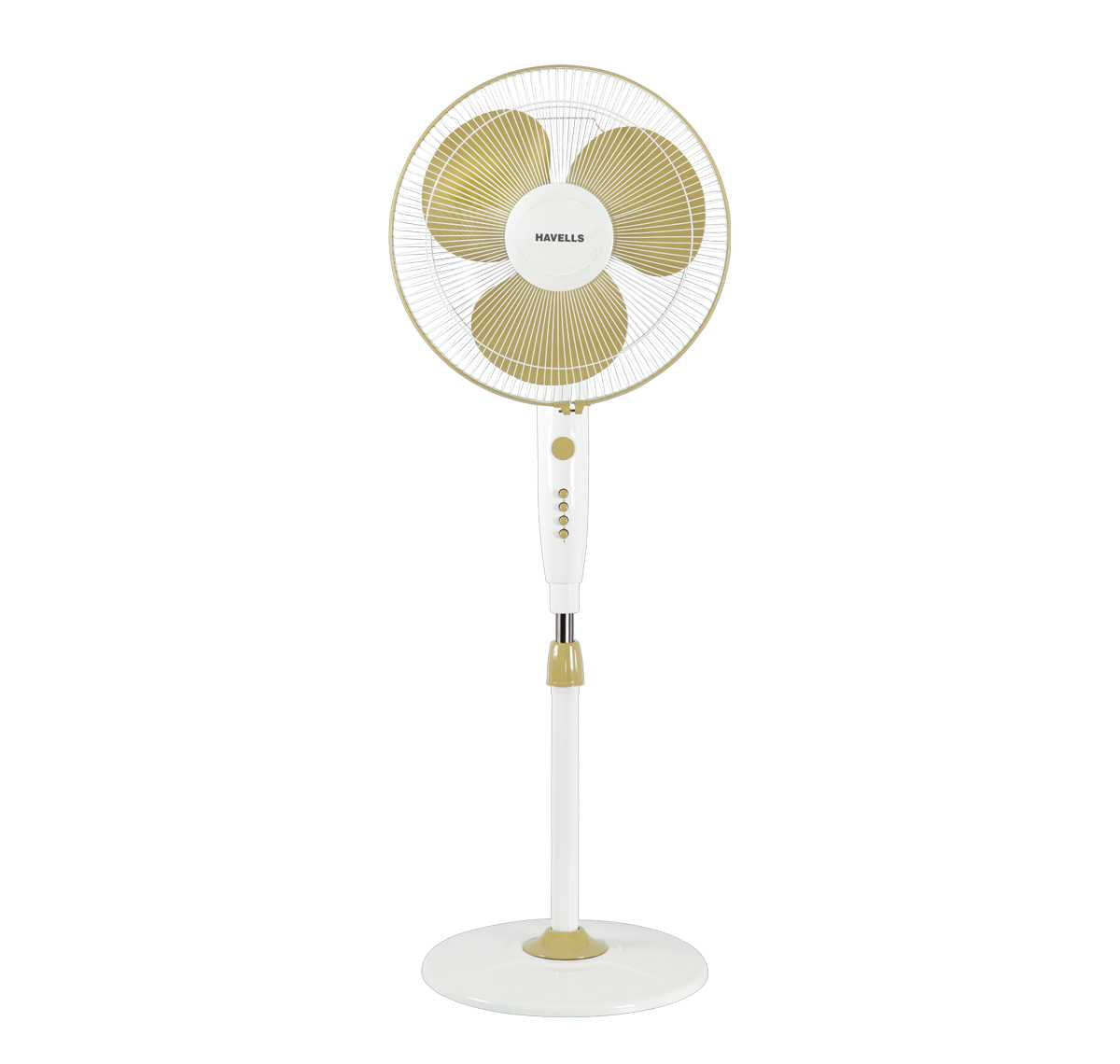 Havells Trendy Pedestal Fan Golden White 400 mm