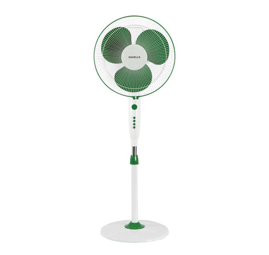 Havells Trendy Pedestal Fan Green White 400 mm