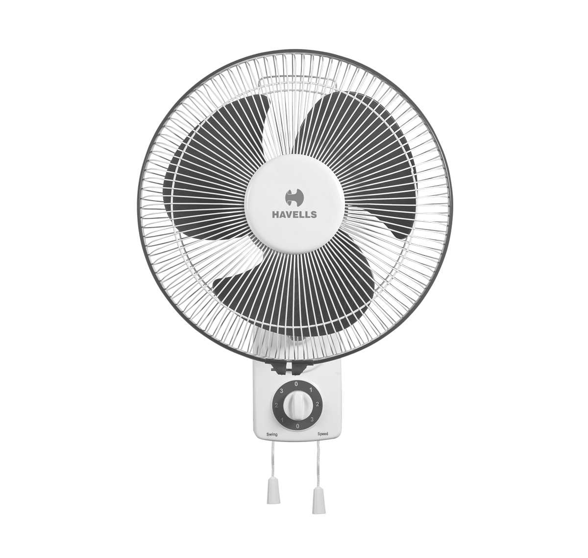 Havells Accelero HS Wall-Mounted Fan White Grey 400 mm