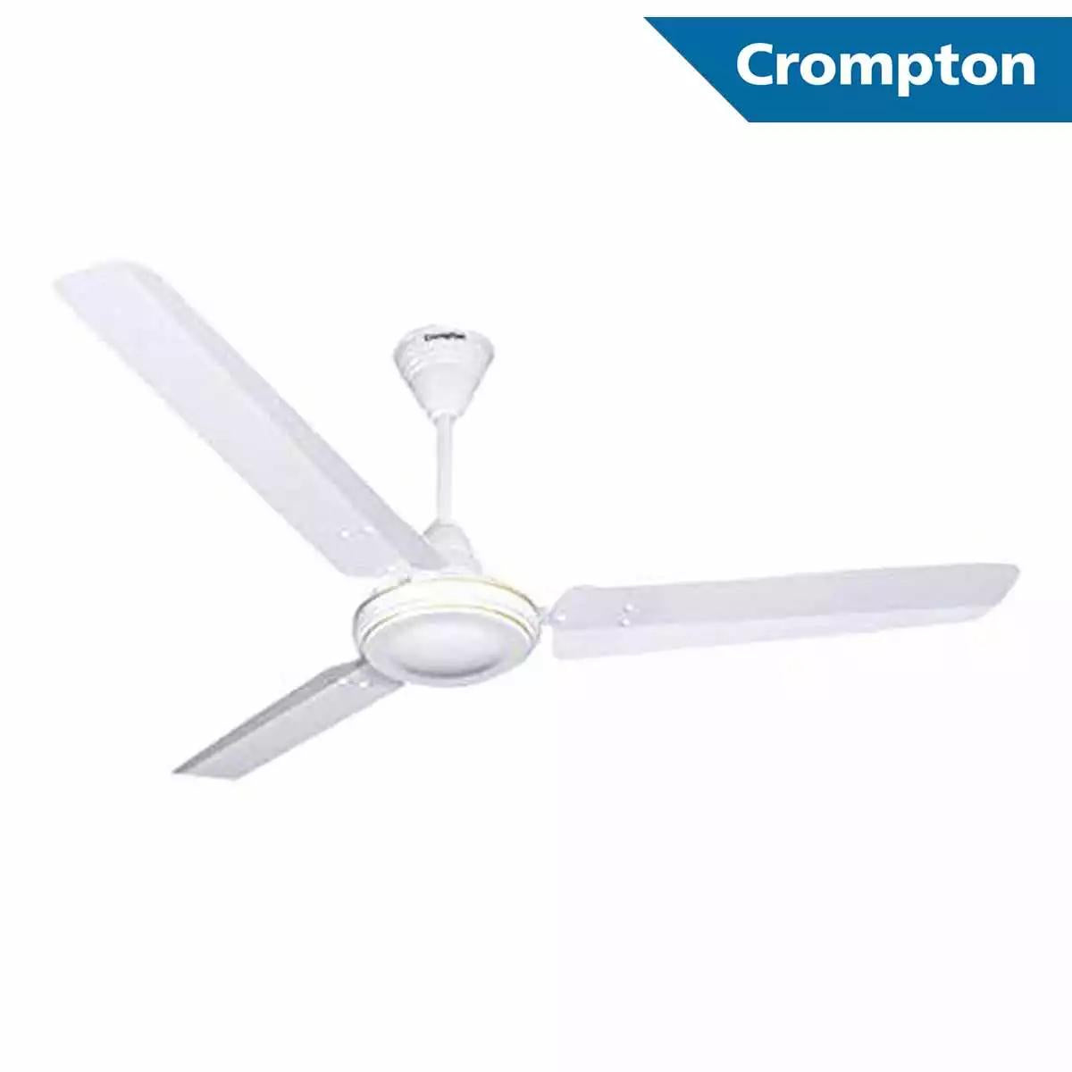 Crompton Standard Ceiling Fans High Speed Opal White 900 mm