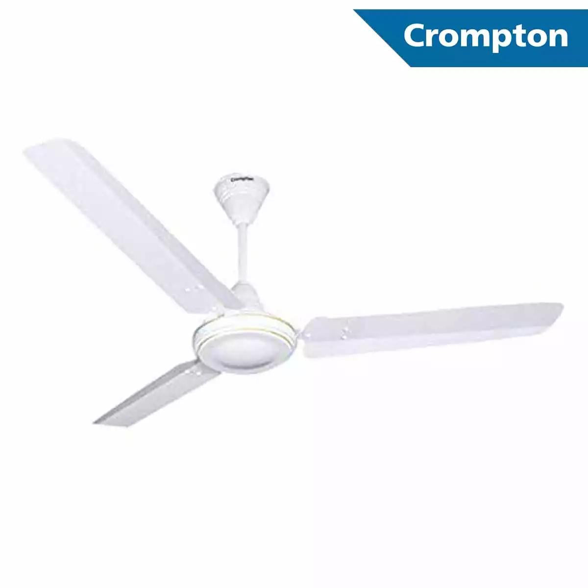 Crompton Standard Ceiling Fans High Speed Opal White 1400 mm