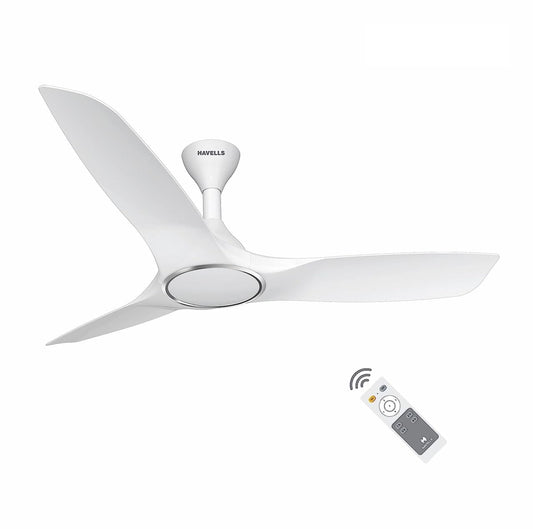 Havells Stealth Air BLDC Ceiling Fan 1200mm with Remote Pearl White