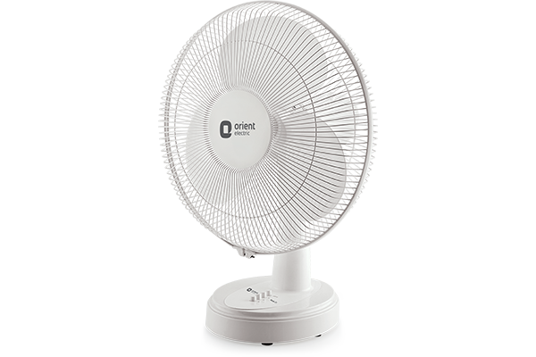 Orient Desk 21 Table Fan White 400mm