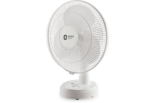 Orient Desk 21 Table Fan White 400mm