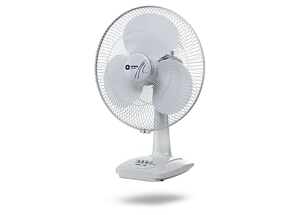 Orient Desk 26 Table Fan White 400mm