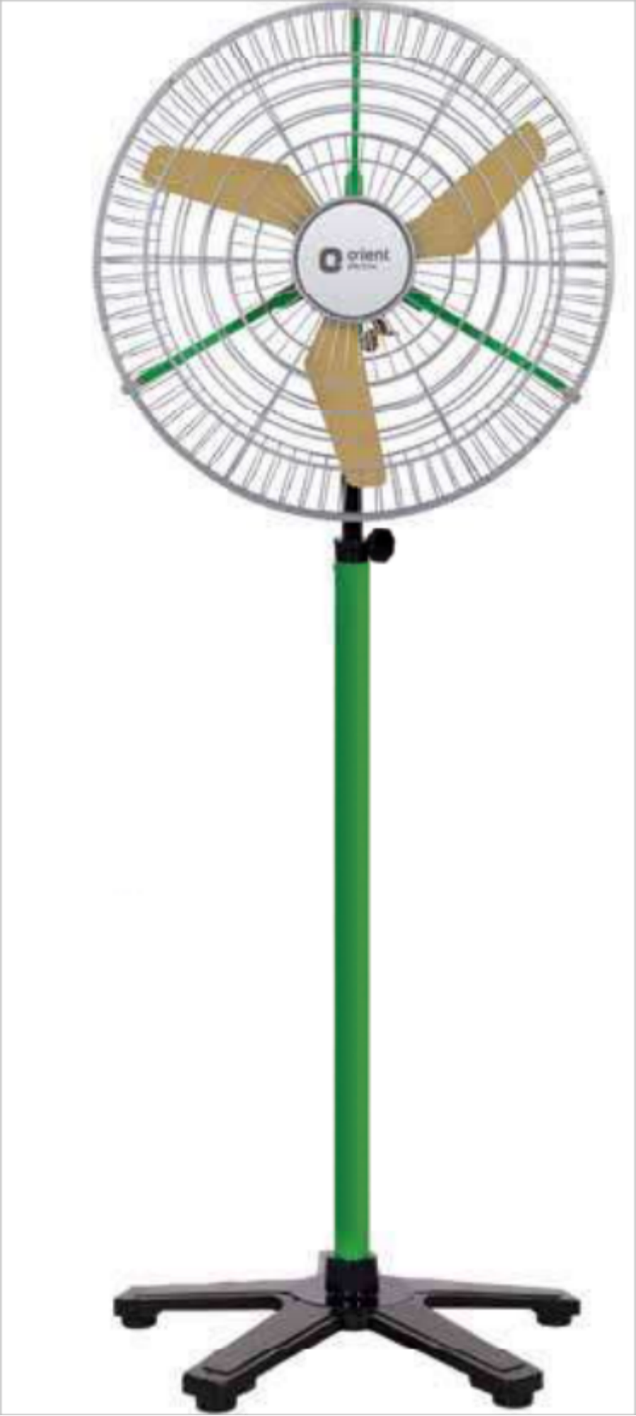 Orient Thunderstorm Stand Pedestal Fan Parot Green 450 mm