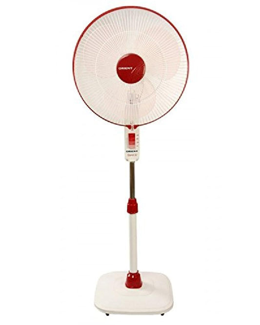 Orient Stand 34 Pedestal Fan Red 400 mm