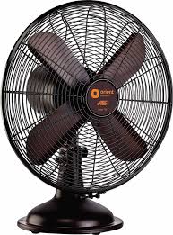 Orient Retro desk Table Fan 300 mm Black