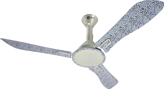 Orient Areta Trendz Designer fans Pearl Metallic White 1200mm