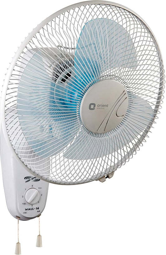 Orient Wall 41 Wall Fan 400mm White