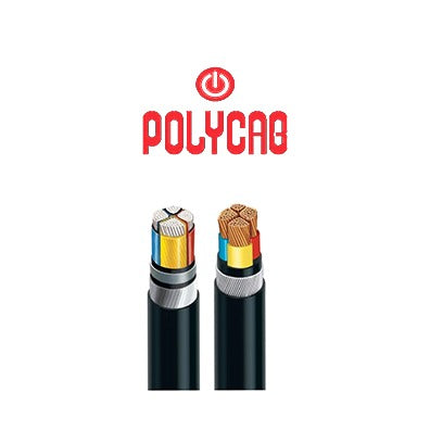 Polycab Copper UG cable 4 core 16 sq 100 mtr