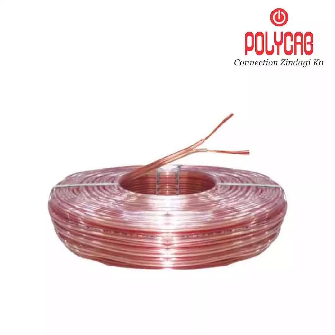 Polycab Speaker Wires 0.5 Sq.mm 90 Mtrs