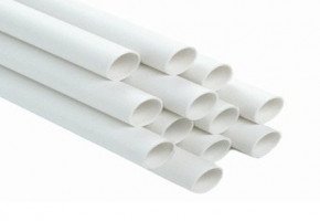 Precision Round Conduit uPVC Pipes HMS   FRLS 25mm White