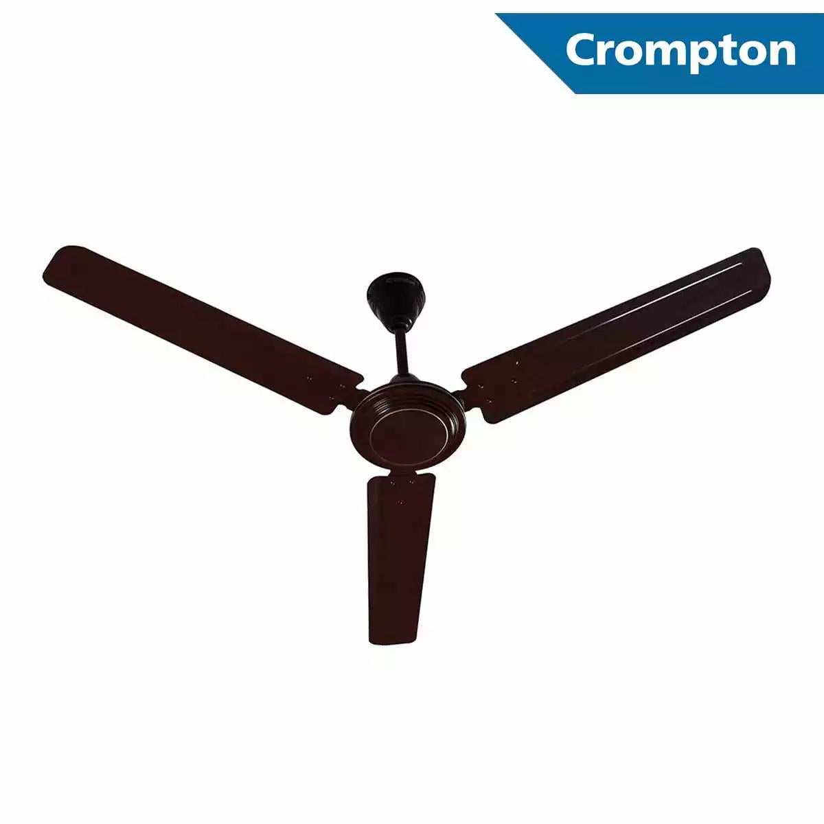 Crompton Economy Decorative Ceiling Fans Super Briz Deco Smoked Brown 1200 mm