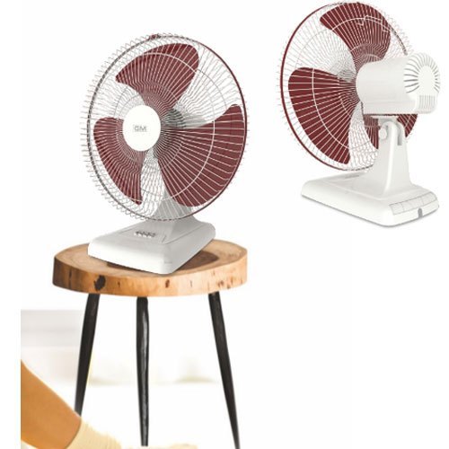 GM Table Fan Bolt Burgundy 400 mm