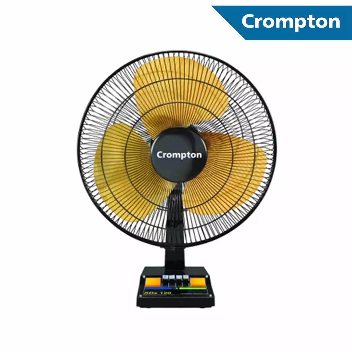 Crompton TPW Range (Portable) Table Fans TF SDX Black-Gold Black gold 400 mm