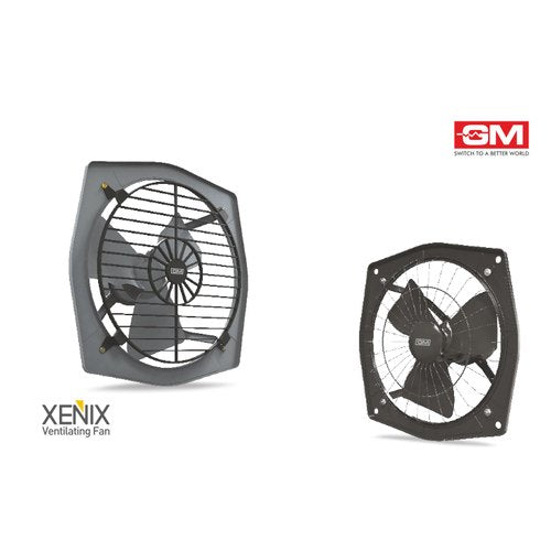 GM Exhaust Fan Xenix Heavy Duty Gold Black 380 mm