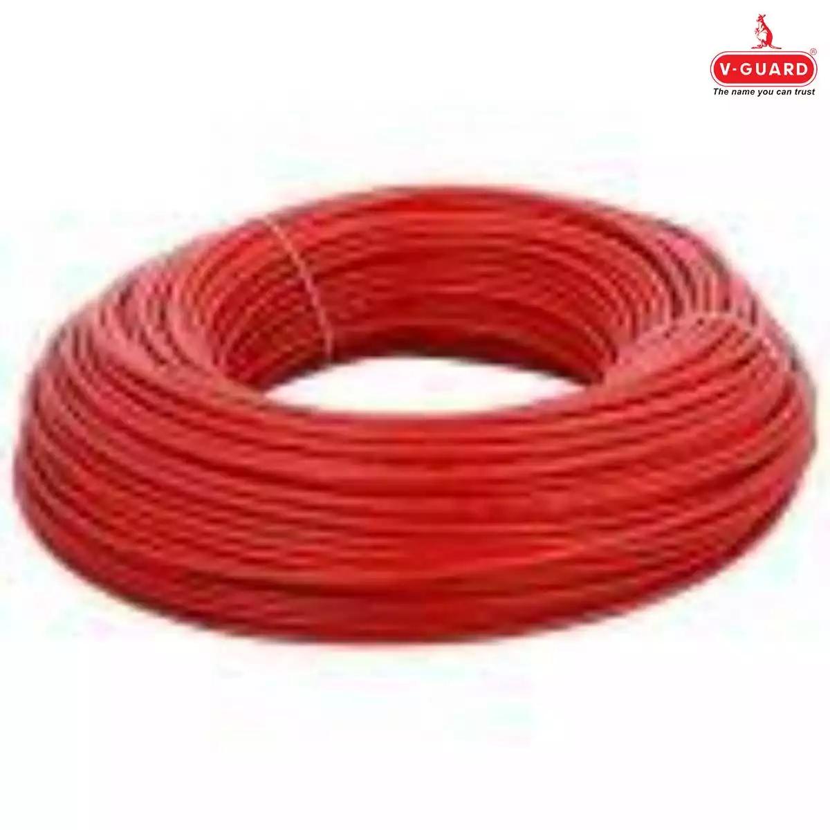 V-Guard FRLSH Wires 2.5 Sqmm Red 200 Mtrs