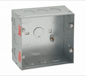 VIP GI Metal Boxes 3 Module 18 G Heavy Gauge