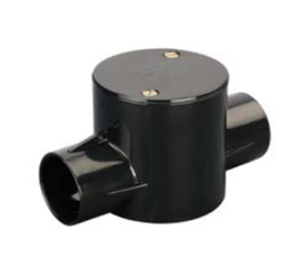 VIP uPVC Junction Box - Deep with Lid and Screw 19mm 2 Way