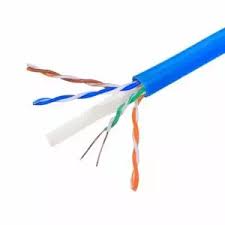 Havells UTP CAT 6 Computer LAN Cable with star separator 305 Mtrs - Blue