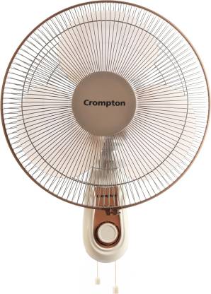 Crompton Wall Mounting Fan WM Hi Flo Neo Coffee Brown 400 mm