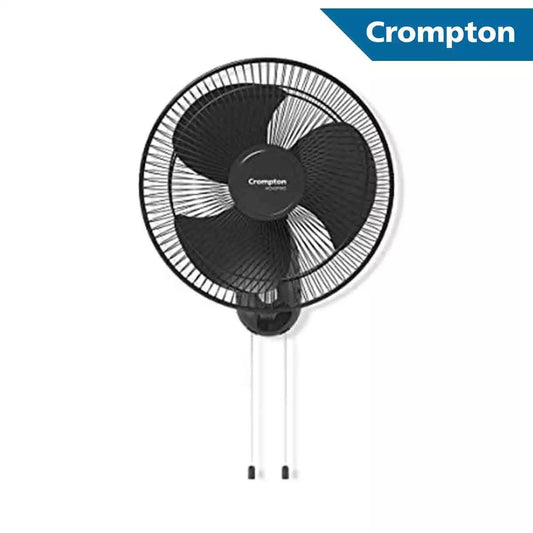 Crompton Wall Mounting Fans WM HS Torpedo Black 300