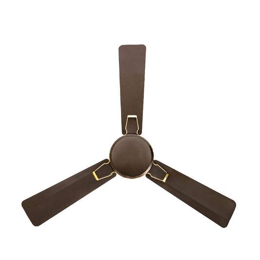 Crompton Premium Ceiling Fans Aura 2.0 Prime Antidust Bakers Brown Gold 1200 mm