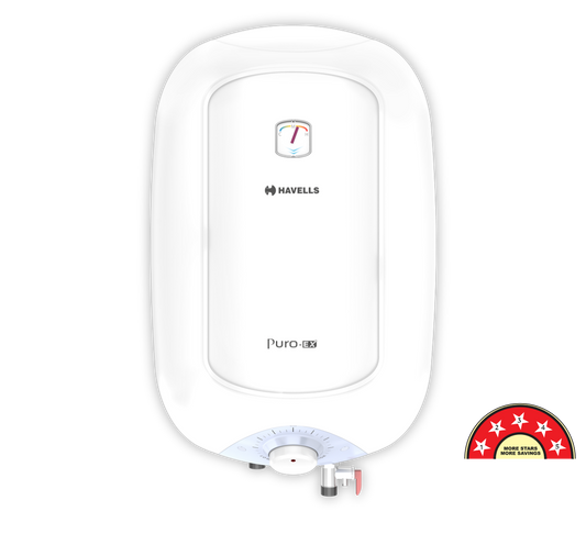 Havells Vertical-Storage-Water-Heater Puro EX 10L White