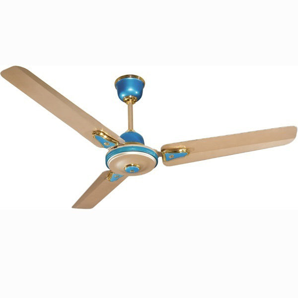 Crompton Decorative Ceiling Fans HS Decora - Metallic Aqua Gold 1200 mm