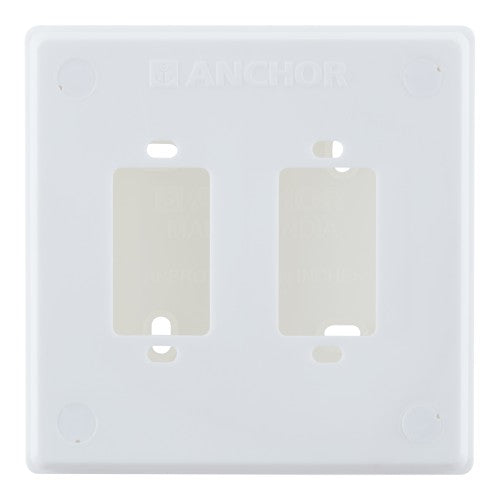 Anchor Panasonic Plastic Surface Box 4X4 2 Way