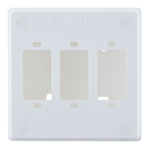 Anchor Panasonic Plastic Surface Box 4X4 3 Way