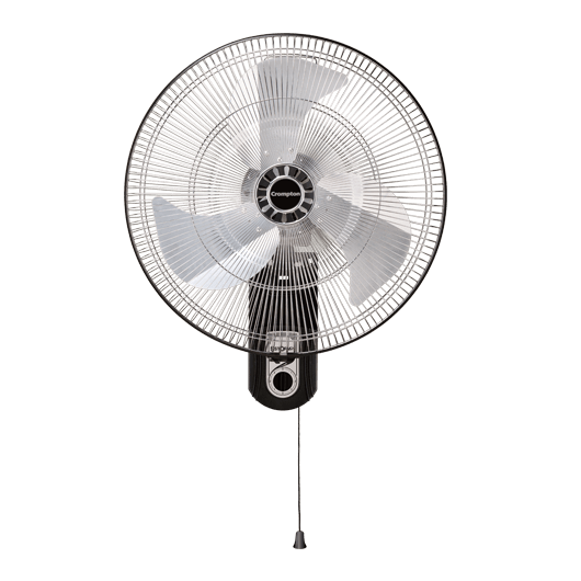 Crompton Wall Mounting Fans WM Sstorm 2 Chrome Black 450 mm