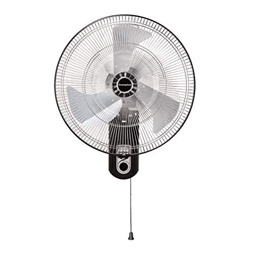 Crompton Wall Mounting Fans WM Sstorm 2 Matt Black (New) 450 mm